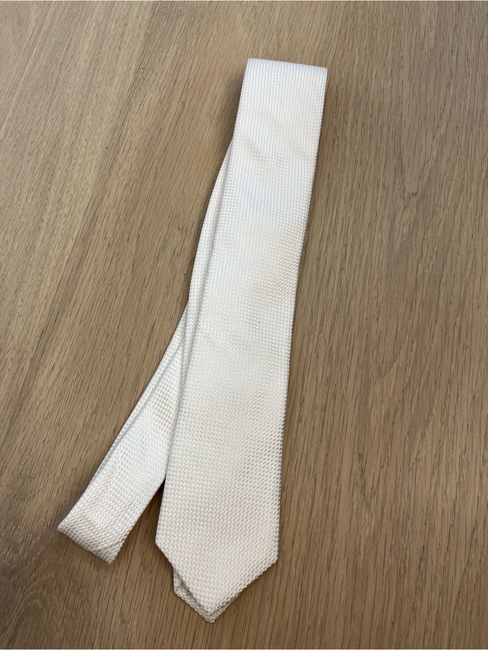 Harry Rosen Off White Tie - Picture 2 of 5